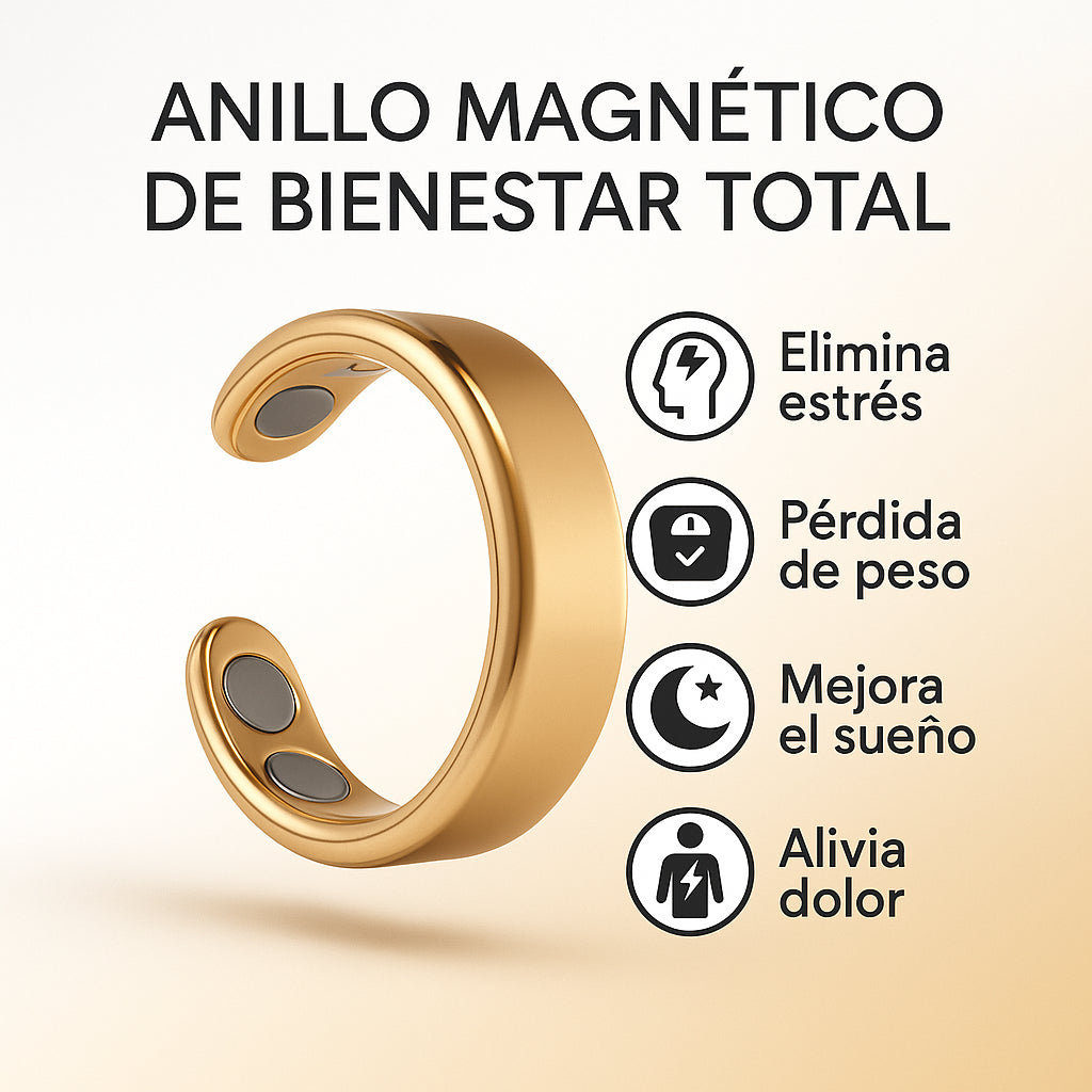 Anillo Magnético Mx-Pro - Dorado