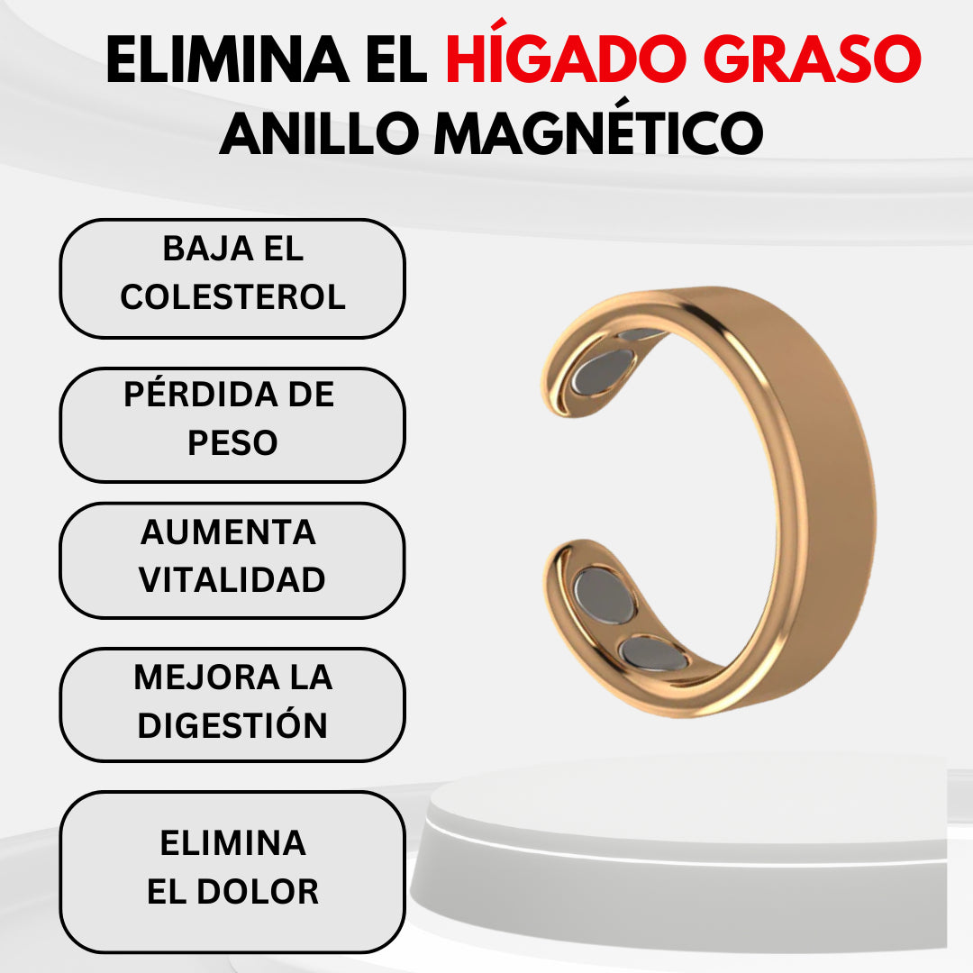 Anillo Magnético MX-PRO Dorado.