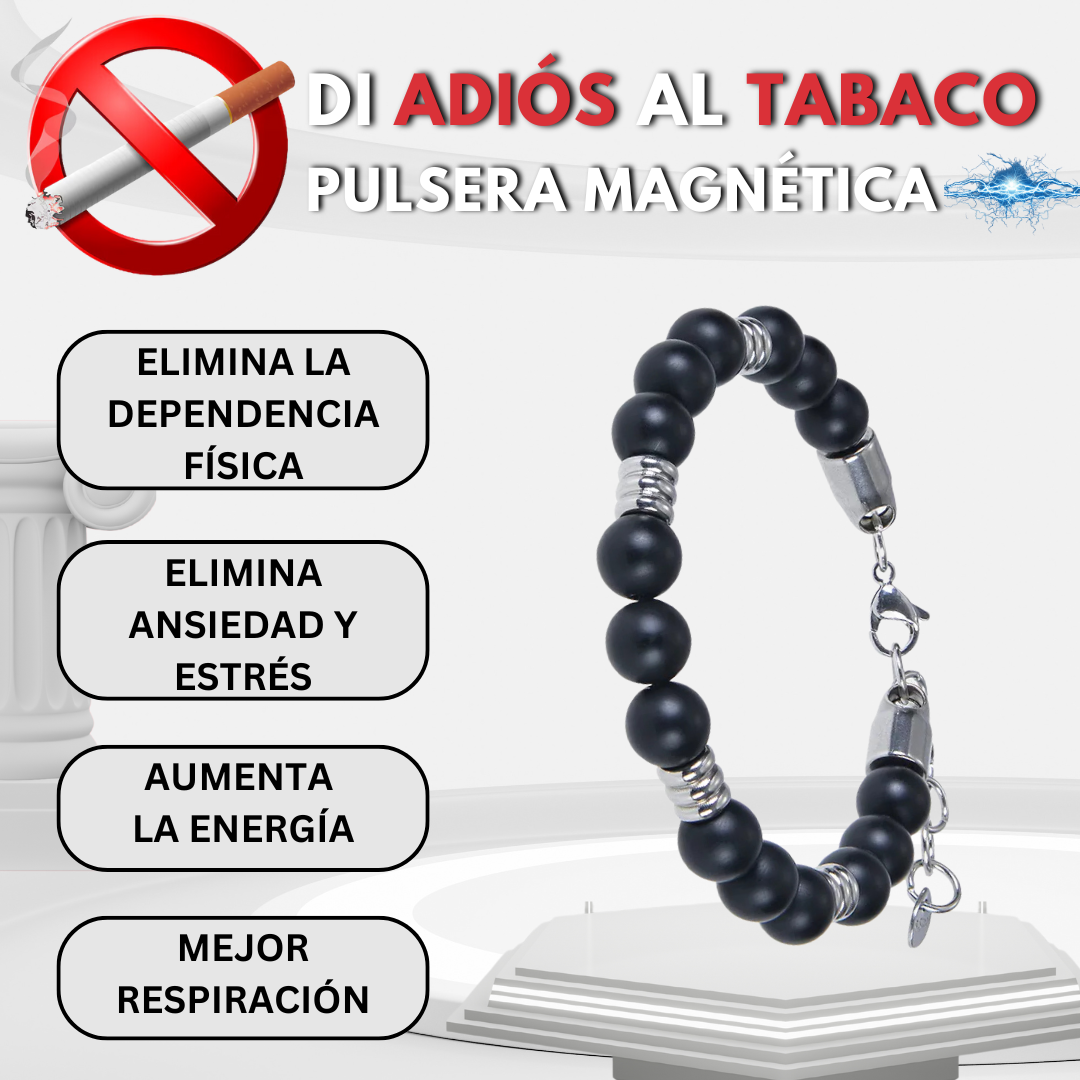 Pulsera Magnética Anti Tabaco