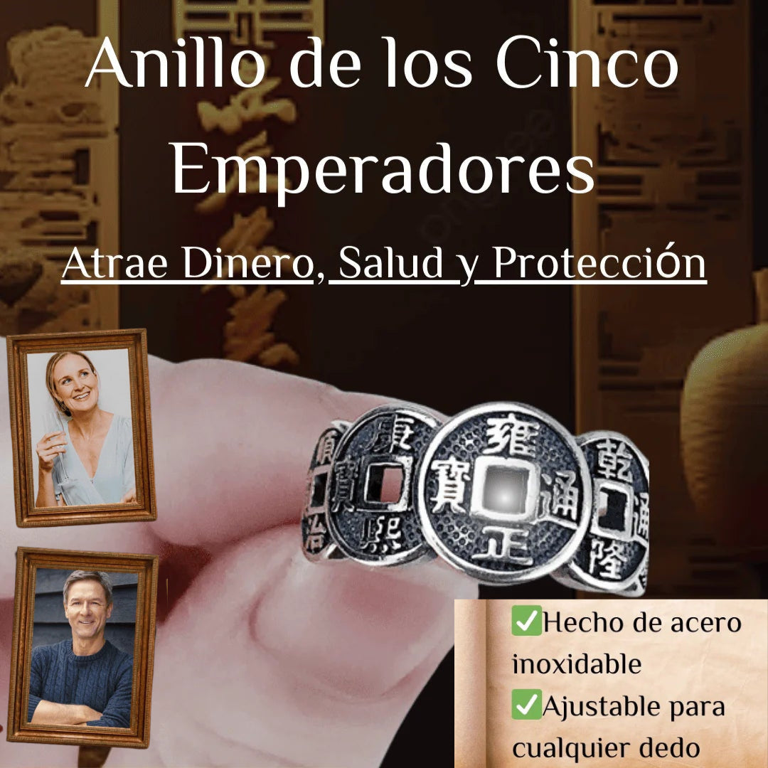 -Anillo de los 5 emperadores-