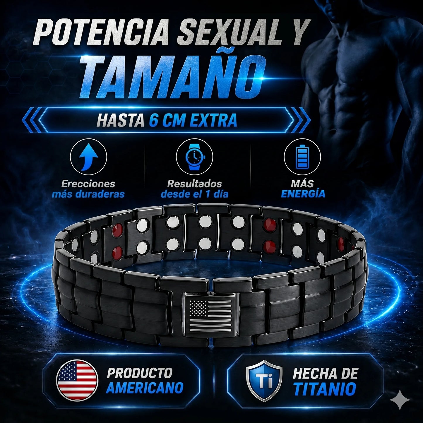 Pulsera Magnética X-PRO.