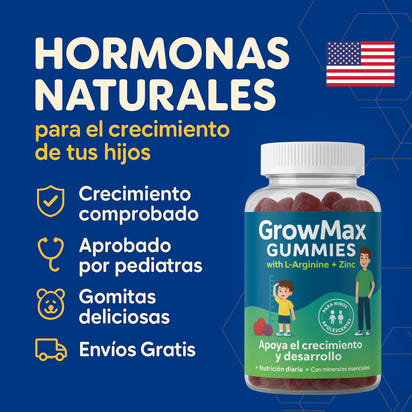 Gomitas de Crecimiento GrowMax