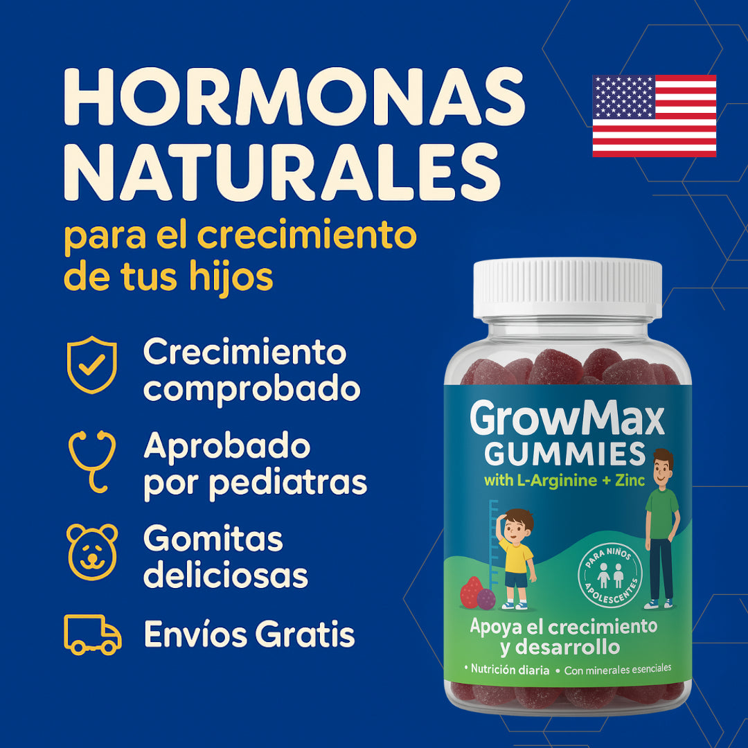 Gomitas de Crecimiento GrowMax