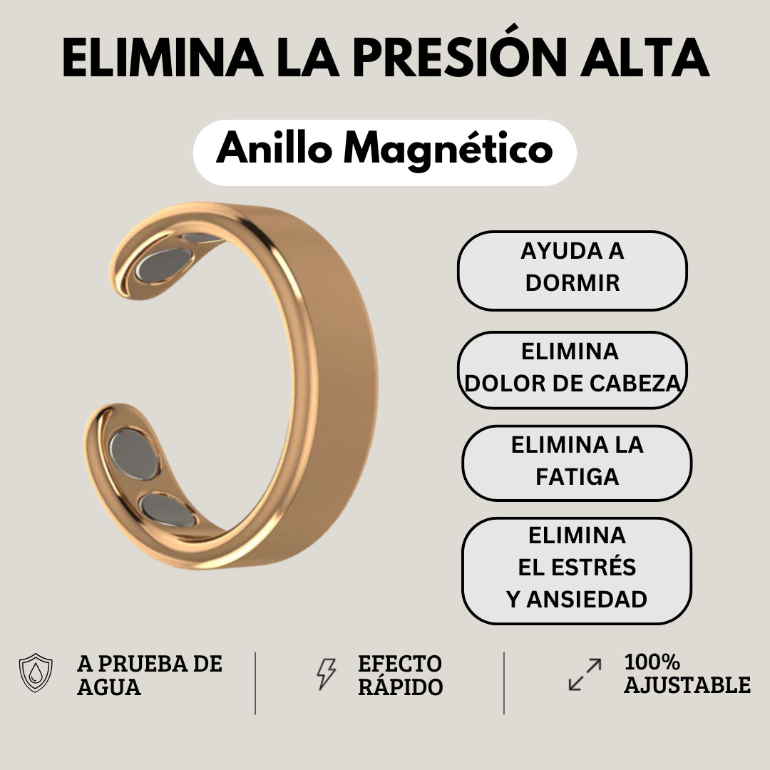(Anillo Magnético Mx-pro Dorado)