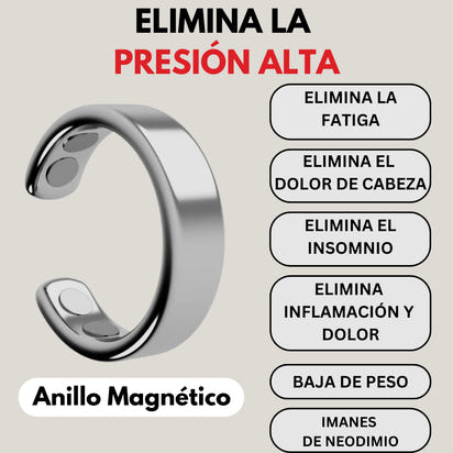 (Anillo magnético Mx-Pro Plateado)