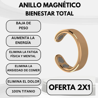 --Anillo Magnético Mx-pro Dorado.--