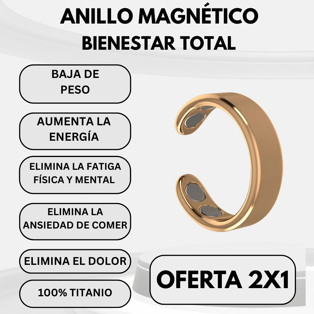 --Anillo Magnético Mx-pro Dorado.--